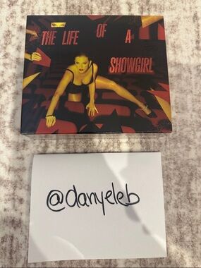 Taylor Swift The Life of a Showgirl Deluxe CD It’s Frightening Variant